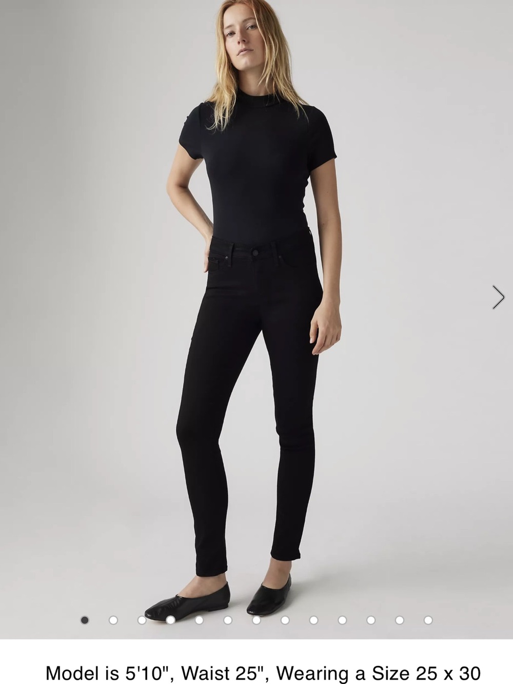 Levi's Women’s Black Skinny Jeans